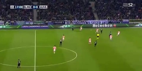 Fabian Johnson 1-0 Great Goal |  Mönchengladbach vs Juventus 03.11.2015 HD