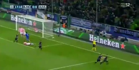 Fabian Johnson Goal | Mönchengladbach 1-0 Juventus 03.11.2015 HD