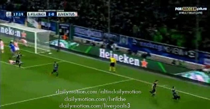 Johnson Great Goal - Borussia Monchengladbach 1-0 Juventus - Champions League - 03.11.2015