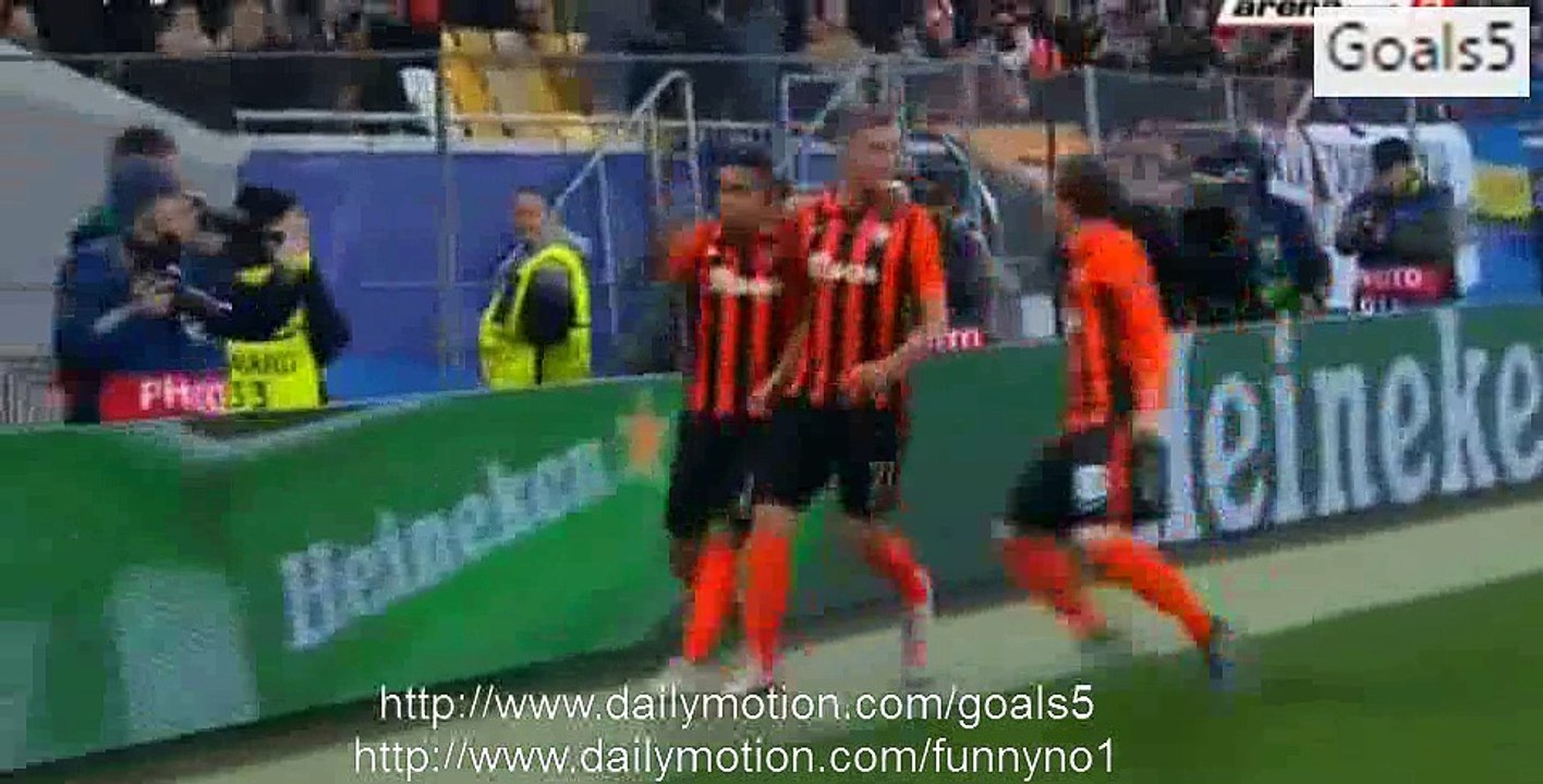 Oleksandr Gladkyj Goal Shakhtar 1 - 0 Malmo Champions League 3-11-2015