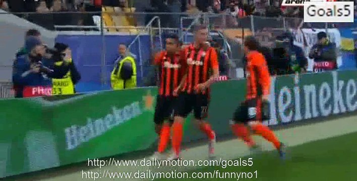 Oleksandr Gladkyj Goal Shakhtar 1 - 0 Malmo Champions League 3-11-2015