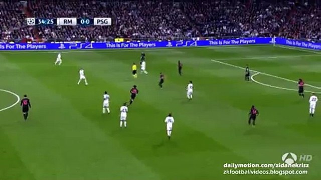 0-1 Nacho Fernandé GOAL - Real Madryt vs Paris Saint-Germain 03.11.2015 HD