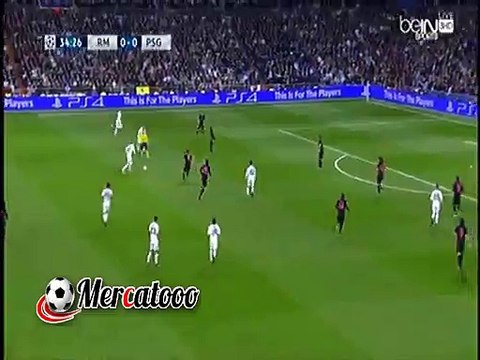هدف ريال مدريد الأول ( ريال مدريد 1-0 باريس سان جيرمان ) دوري أبطال أوروبا