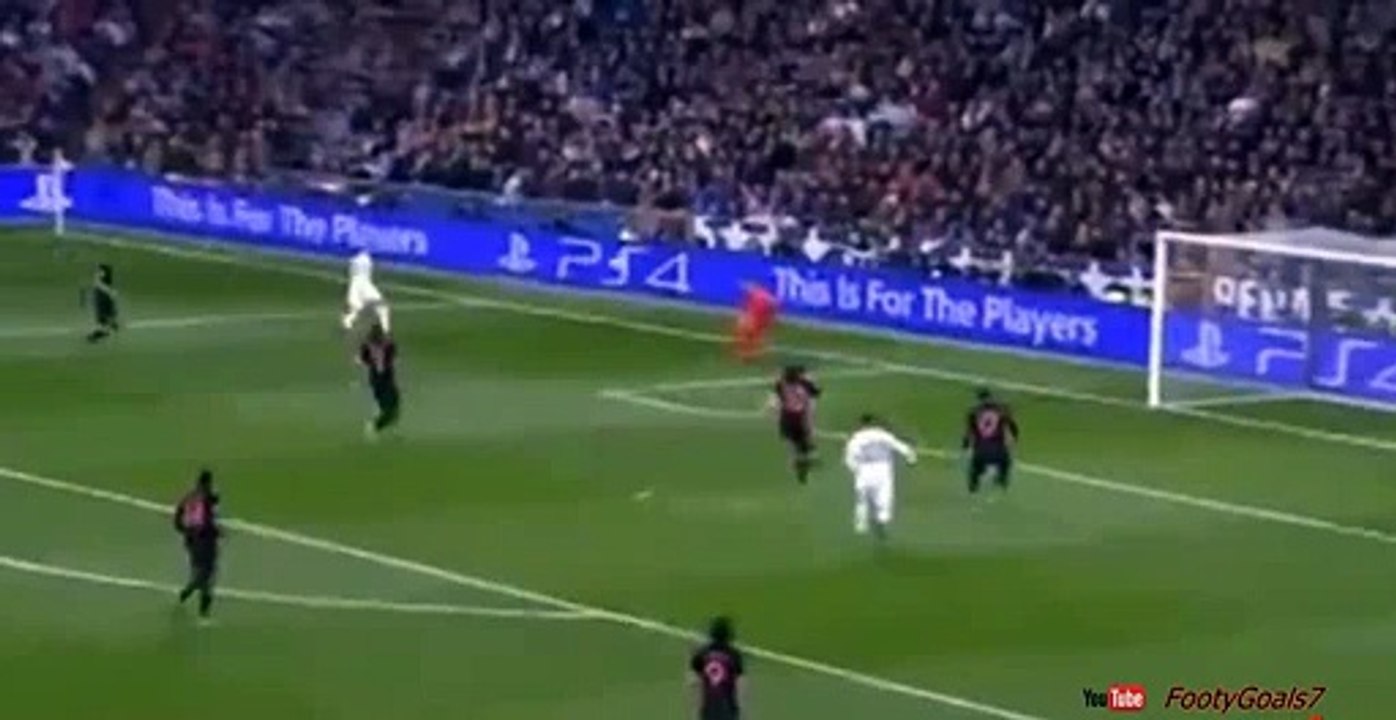 Nacho Goal - Real Madrid vs Paris Saint Germain 1-0