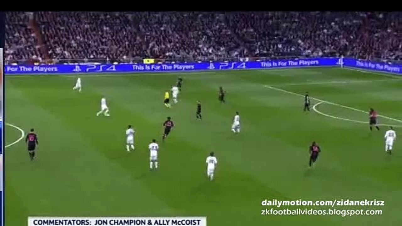 1-0 Nacho Fernández Amazing Goal HD _ Real Madrid v. Paris Saint-Germain 03.11.2015
