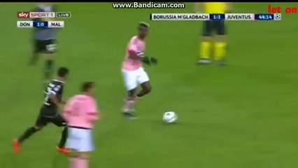 Goal Lichtsteiner S. ~Borussia Monchengladbach 1-1 Juventus