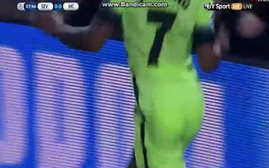 1st Half Goals & Highlights SEVILLA 1-3 MAN CITY 3.11.2015 HD
