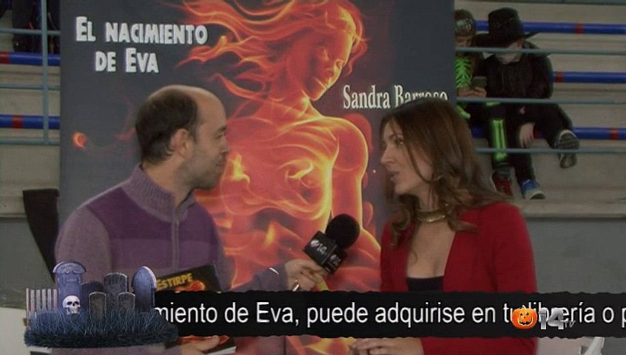 Entrevista a Sandra Barroso y Presentación del libro Estirpe: El nacimiento de Eva (Halloween Villanueva de la Torre)