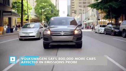 Volkswagen Says 800,000 More Cars Affected in Emissions Probe