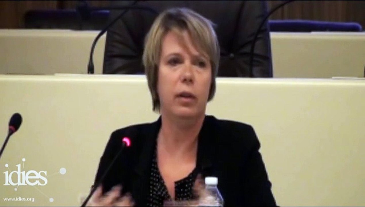 Rencontres de l'Idies 2015 : Entreprises et syndicats face aux enjeux écologiques, Intervention de Sophie Thiéry