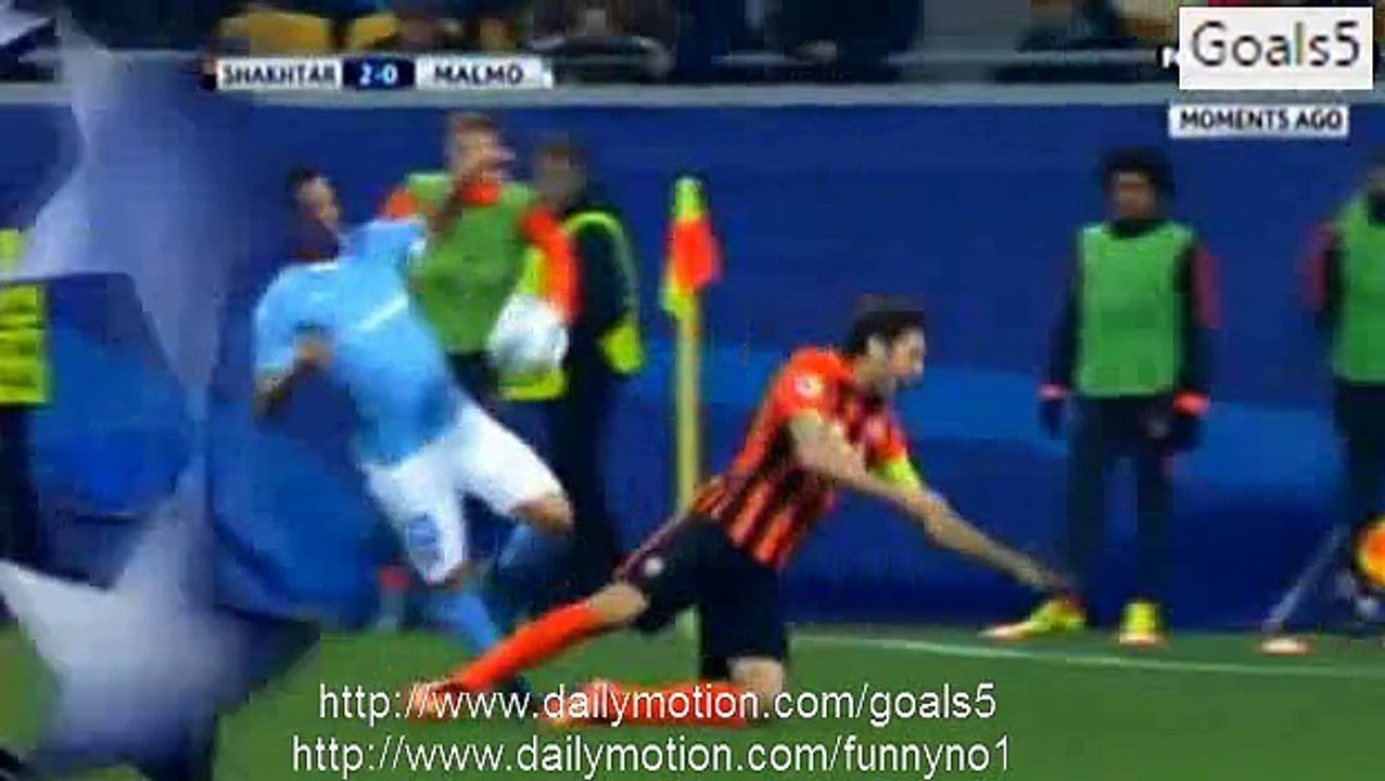 Eduardo Goal Shakhtar 3 - 0 Malmo Champions League 3-11-2015