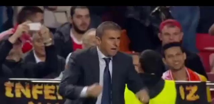 Lukas Podolski Fantastic Goal 1-1 | Benfica vs Galatasaray 03.11.2015 HD