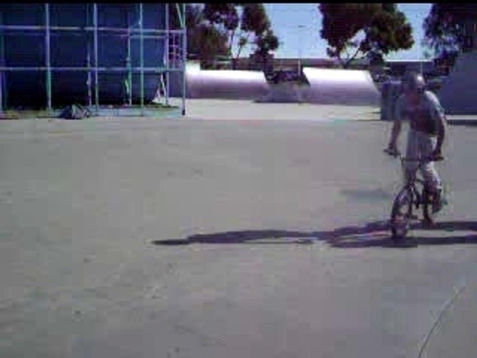 BMX feeble grind
