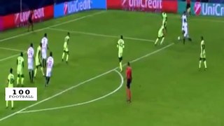 Benoit Tremulina Goal - Sevilla vs Manchester City 1-2 Champions League 2015 - YouTube