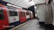 London Underground Central Line Eastbound train at Bank Station