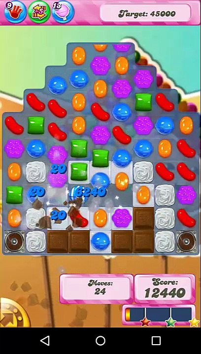 Candy Crush Saga Level 163 - No Boosters