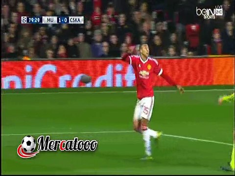 هدف مانشستر يونايتد الأول ( مانشستر يونايتد 1-0 سسكا موسكو ) دوري أبطال أوروبا