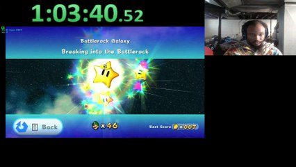 Super Luigi Galaxy (PC) Dolphin Emulator 4.0-5616 Live Stream #3 with XSplit Broadcaster - Part 2 - 1080p 60 FPS