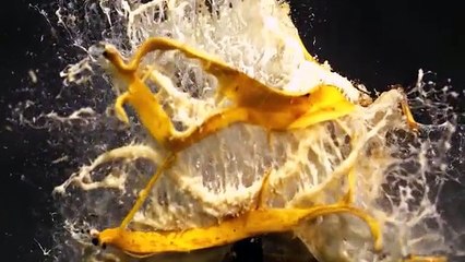 Los efectos de un disparo en cámara lenta