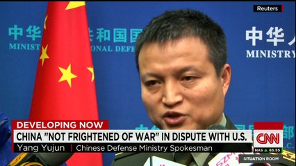 Download Video: China warns U.S. to stop transits in South China Sea