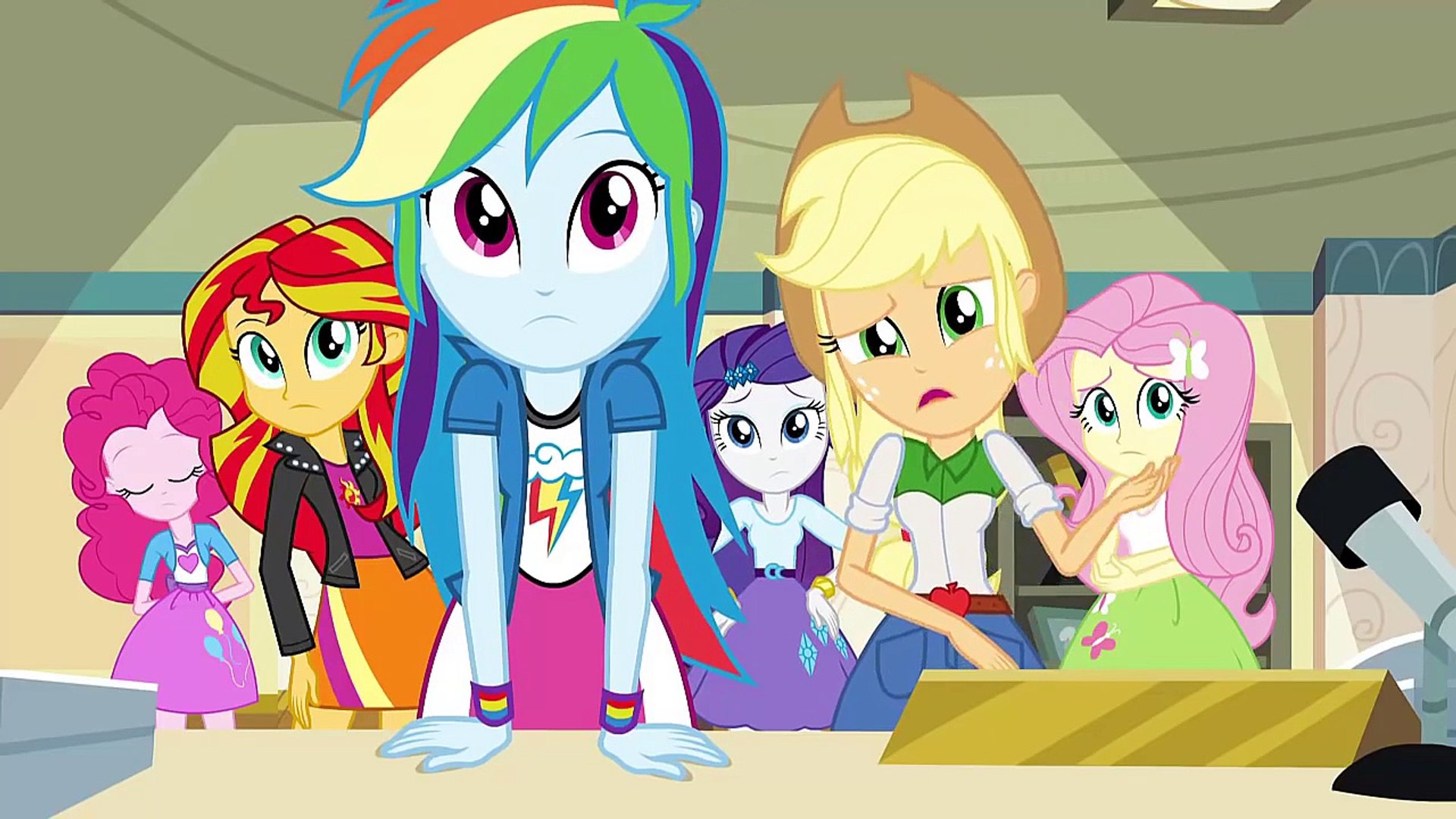 My Little Pony Equestria Girl Rainbow Rocks Dailymotion Part 1 Rainbow Rocks Dazzlings Clip