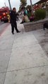 LiveLeak School kid in Stockton stopped for jaywalking refuses to comply with police order