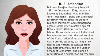 B. R. Ambedkar: The Father of Indian Constitution