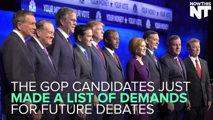 Fox Newscasters Diss GOP Debate Demands