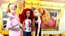 Will Frozen Anna & Kristoff Kiss? Will Ariel The Little Mermaid & Merman Kiss? With Barbie