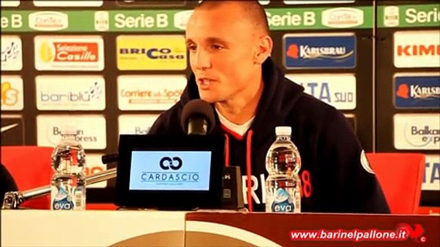 03/11/15 - M.Defendi: Sarò sempre riconoscente a Torrente, ma viene prima il Bari. Potevo...