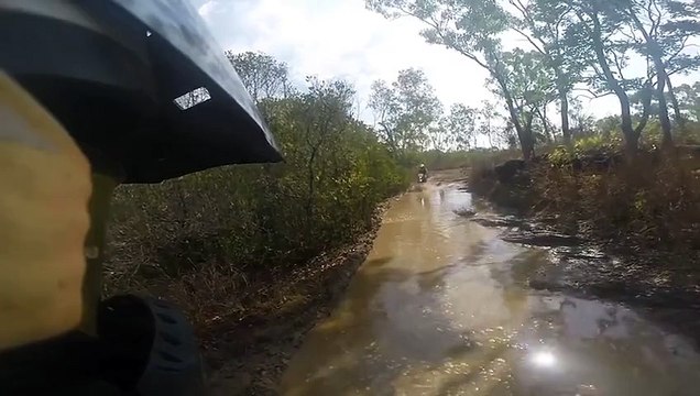 Girlfriend Crashes Honda Dirt Bike Girl Fails