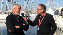 Jean-Luc Van Den Heede au salon nautique du Cap d'Agde