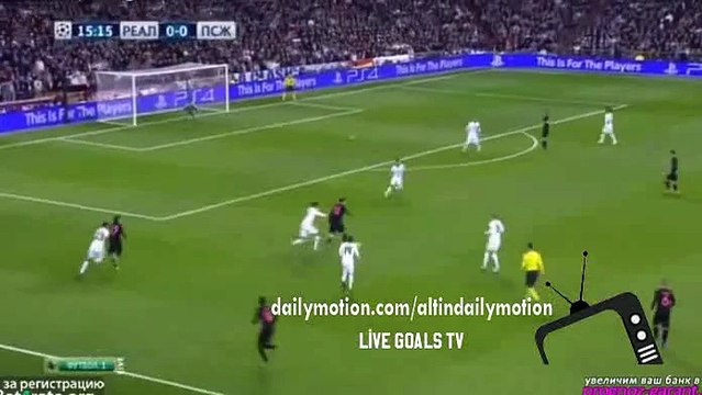 Ibrahimovic Incredible shot - Real Madrid vs PSG - 03.11.2015