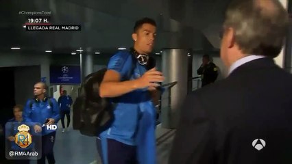 Pérez reclamó y dio una cachetada a Cristiano Ronaldo por sus declaraciones • Real Madrid
