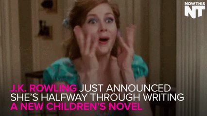 J.K. Rowling Is Writing Another Children's Book