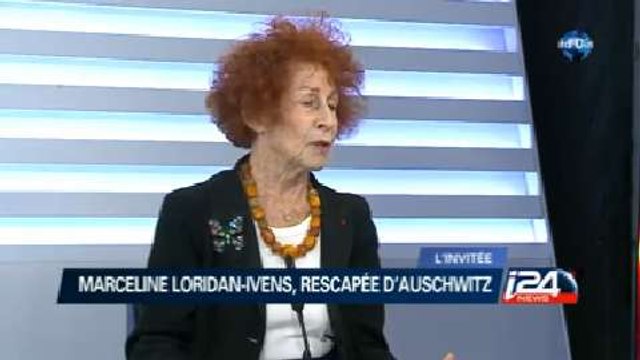 MARCELINE LORIDAN-IVENS, RESCAPÉE D’AUSCHWITZ