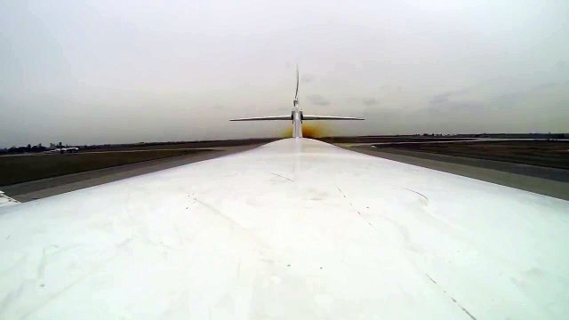 Start cruise missiles aboard strategic missile carrier Tu-160