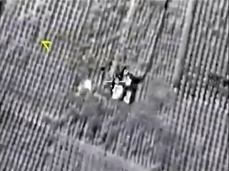 Download Video: Precision strikes on militant command post in the province. Idlib guided aerial bombs KAB-500