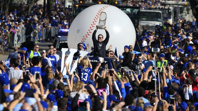 Champion Royals Honored with Parade