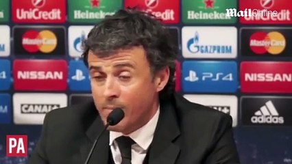 Luis Enrique says Lionel Messi is the best footballer in history