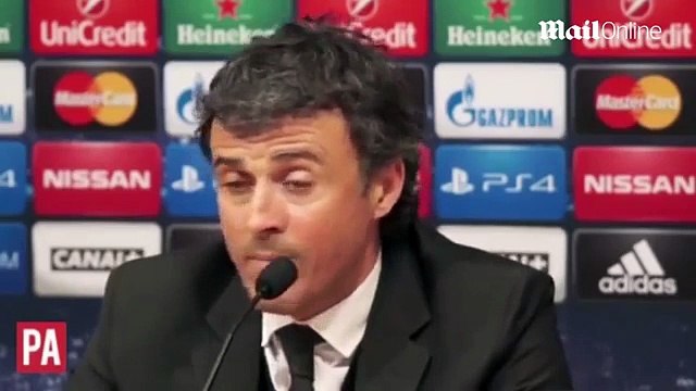 Luis Enrique says Lionel Messi is the best footballer in history