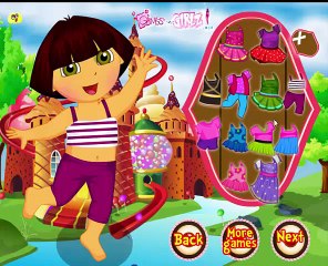 Dora The Explorer Game - Clothing Dress Up - Game [Full Episode]
