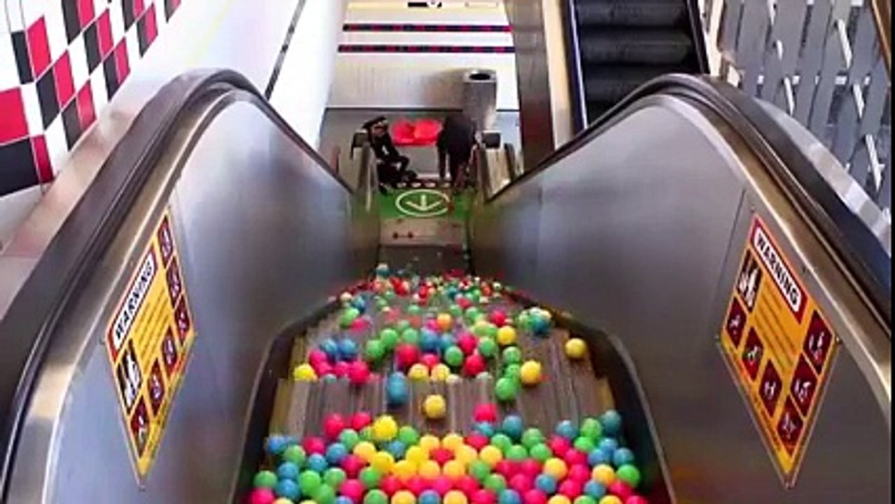 Balls on Elevator