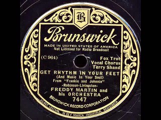 Get Rhythm In Your Feet-Freddy Martin Orchestra