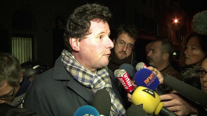 Le pilote Bruno Odos au tribunal de Marseille