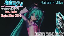 Project DIVA Live- Magical Mirai 2014- Hatsune Miku- FREELY TOMORROW with subtitles (HD)
