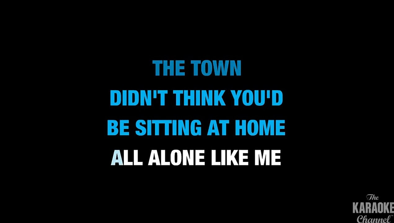 Lonely Tonight in the Style of Blake Shelton feat. Ashley Monroe with lyrics (no lead vocal)