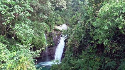 Ghorepani Amazing waterfall  Nepal