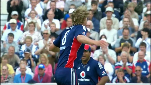 Stuart Broad 5 for 23 v South Africa 2nd ODI 2008 Nottingham