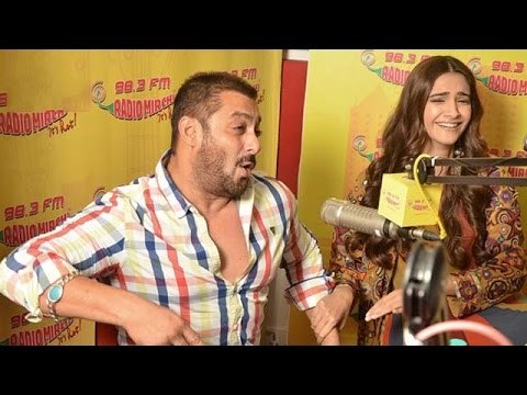Salman Khan & Sonam Kapoor Promotes PRDP On RADIO MIRCHI